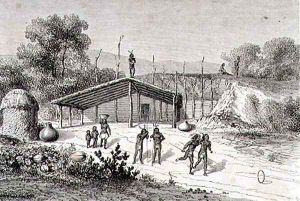 Mohave Indian Game by Adolphe Gusman