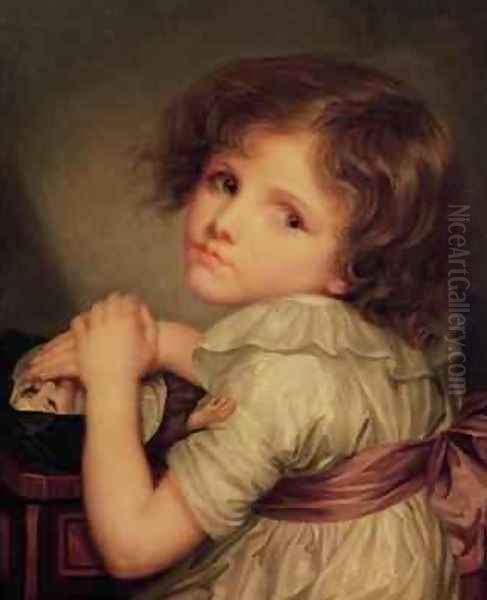 Child with a Doll - view 1