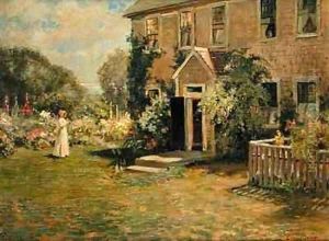 A New England Cottage by Edmund Henry Garrett