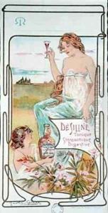 Advertisement for Desiline stomach digestive tonic by Gaston Gerard