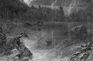 The Blue Lake by Harry Goodwin