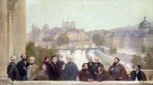 Fragment of the panorama of The History of the Century