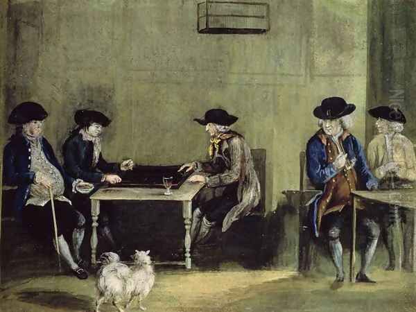 The Backgammon Game - view 1