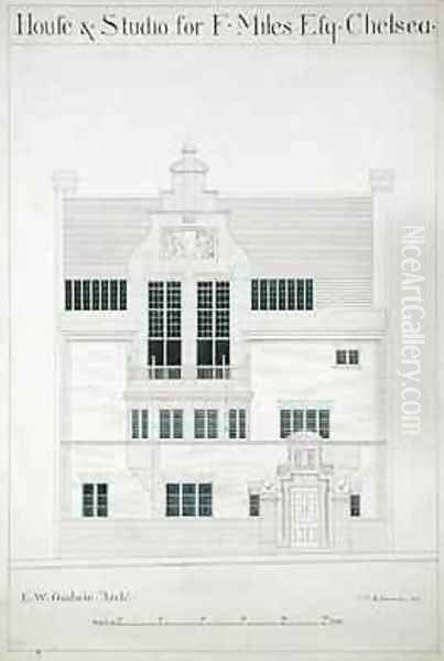 House and Studio for F Miles Esq Chelsea - view 1