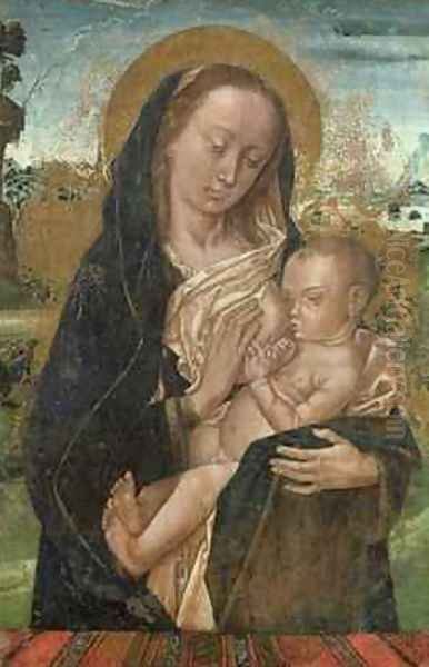 The Virgin Mary Quieting the Baby Jesus - view 1