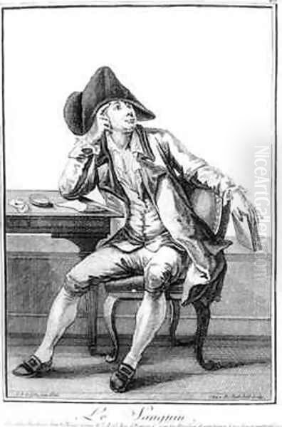 Sanguine from Exercices dImagination de Differens Characteres et Formes Humaines - view 1