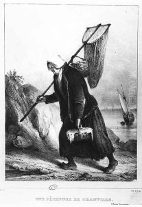 A Fisherwoman from Granville Normandy France by Guet, Charlemagne Oscar