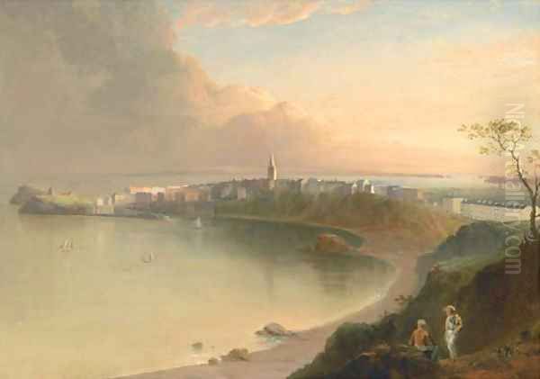 View of Tenby from the North-East - view 1