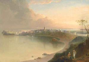 View of Tenby from the North-East