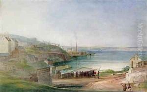 Darling Harbour from Millers Point by Frederick Garling