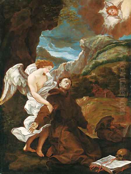 Saint Francis receiving the Stigmata - view 1