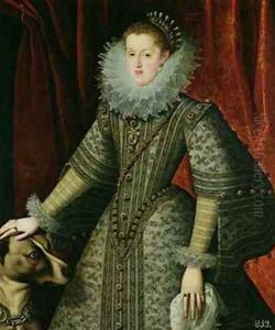 Queen Margarita of Austria by Bartolome Gonzalez