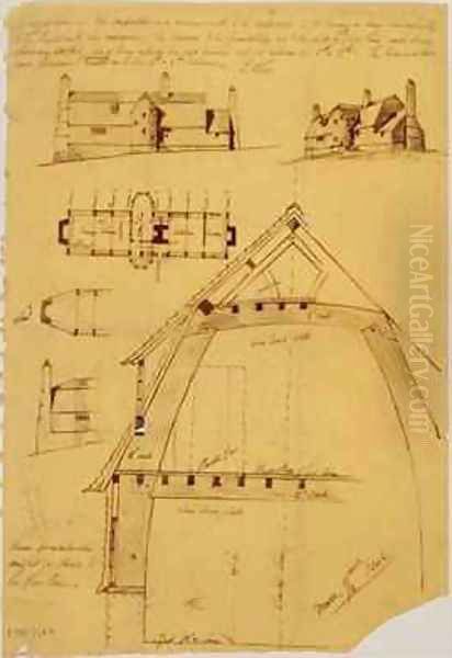 View plan and detail of house - view 1