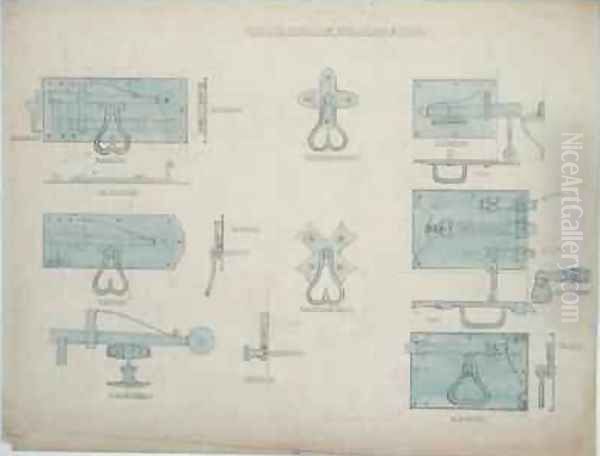 Designs for Iron Latches and Bolts - view 1