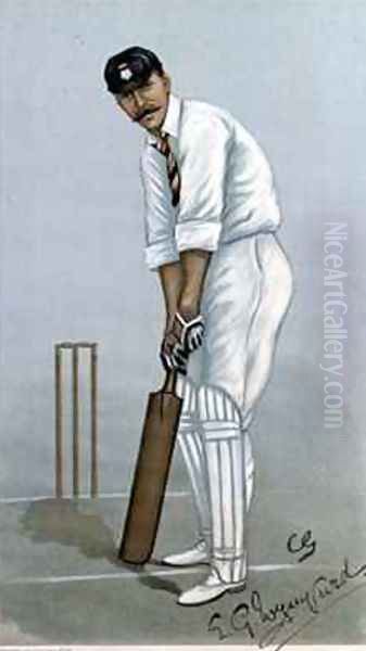 Cartoon of EGWynyard - view 1