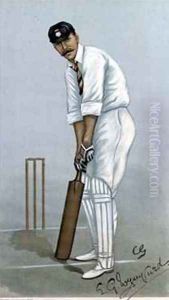 Cartoon of EGWynyard by Francis Carruthers Gould