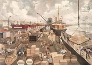 The Port of Bordeaux by Garrouste-Harribey