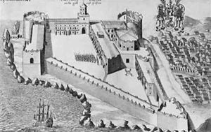 Cabo Corso Castle on the Gold Coast of Africa by Henry Greenhill