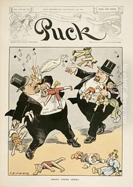 Front Cover Illustration for Puck Magazine - view 1