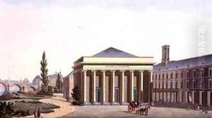 Palace of the University of Liege from Choix des Monuments Edifices et Maisons les plus remarquables du Royaume des Pays Bas