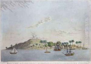 East View of Poolo Chinco on the Coast of Sumatra the Residence of W Grant Esq by William Grant