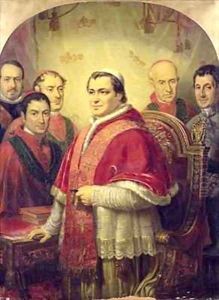 Pope Pius IX 1792-1878 by Jose Galofre Y Coma