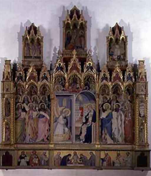 Annunciation with Saints - view 1