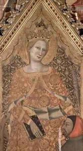 St Catherine of Alexandria by Niccolo del Biondo Giovanni di