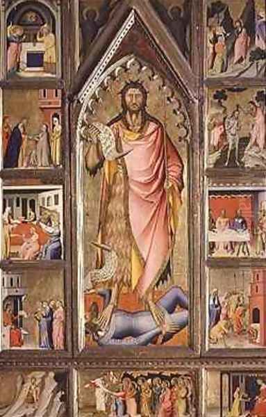 St John the Baptist and scenes from his life - view 1