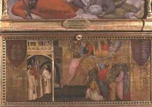 The Ascension of St John the Evangelist by Niccolo del Biondo Giovanni di