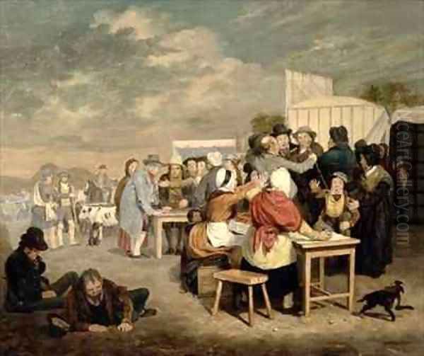 A Hallow Fair Scene - view 1