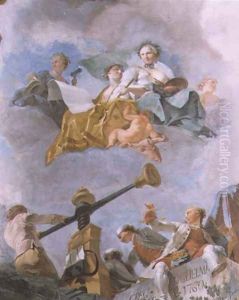Allegorical figures by Gregorio Guglielmi