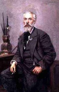 Portrait of Konstantin Apollonovich Savitsky 1844-1905 Portrait of Konstantin Apollonovich Savitsky 1844-1905