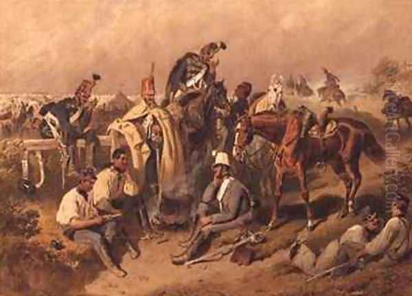 Hussar Encampment - view 1