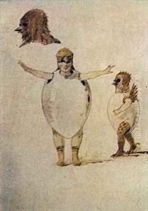Dance of the Hatched Chickens by Viktor Aleksandrovich Gartman (Hartman)