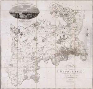 Map of the County of Middlesex by C. Greenwood