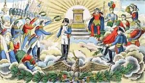 Apotheosis of Napoleon I 1769-1821 by D. Georgin