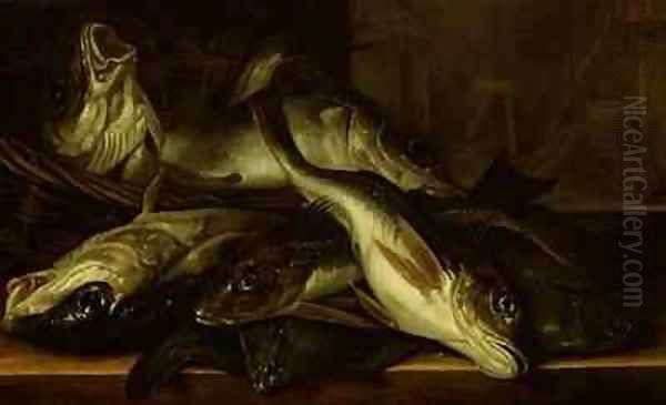 A Still Life of fish - view 1