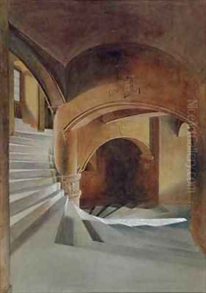 The Staircase in Fyvie Castle - view 1
