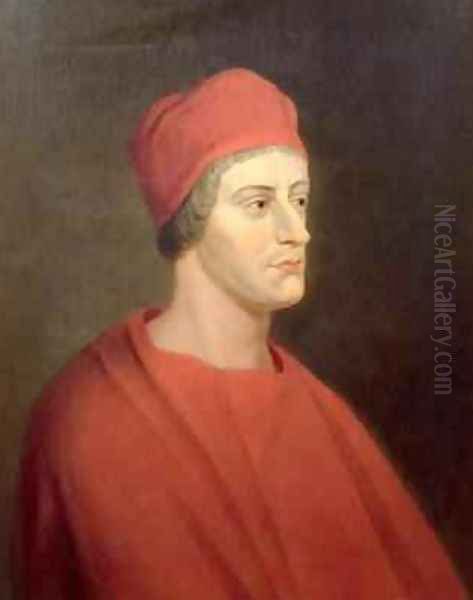 Portrait of the actor Henry Harris as Wolsey from William Shakespeares Henry VIII - view 1