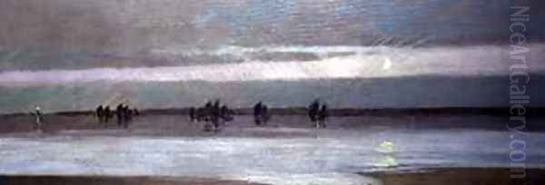 Returning Fishing Fleet from Carbis Bay - view 1