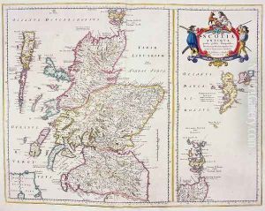 Map of Scotland by R. Gordon