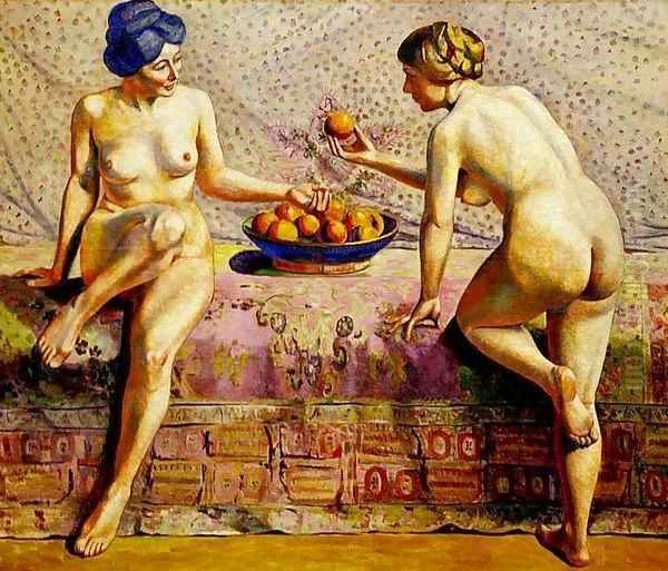 Les femmes a la coup d oranges - view 1