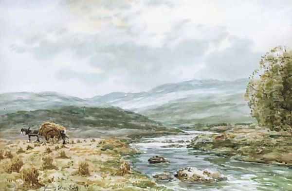 By the burn - view 1