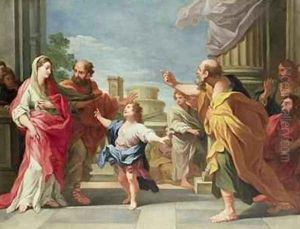 Christ Preaching in the Temple