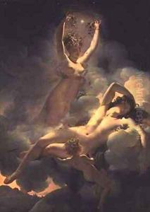 Aurora and Cephalus by Pierre-Narsise Gerain