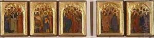 Predella Polyptych of Saints Virgins and Martyrs