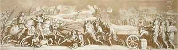 The Battle of Melegnano - view 1
