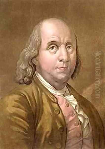 Portrait of Benjamin Franklin 1706-90 - view 1