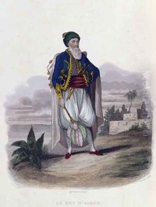 Hussein Pacha 1765-1838 the Last Dey of Algiers by Guerin, Th.